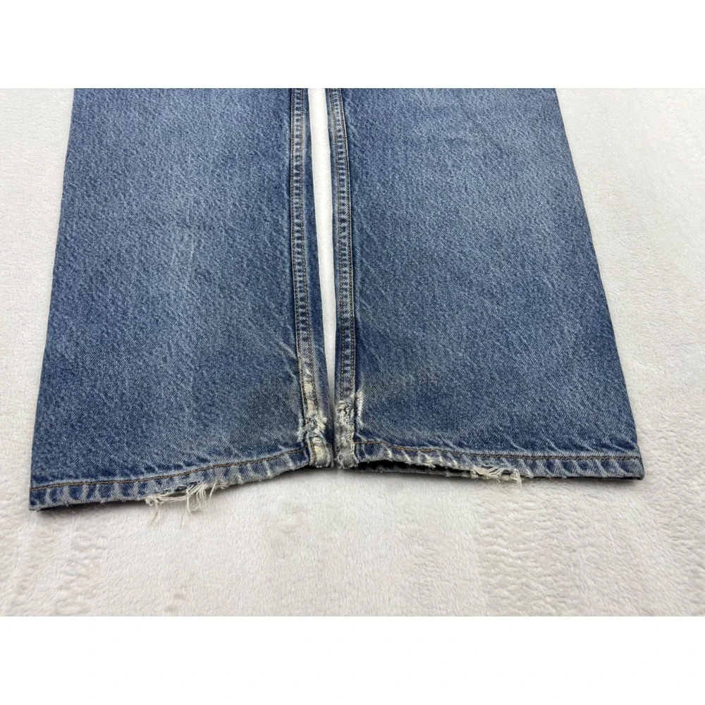 Levi's 505 Men's 36x30 Vintage **Tag Verified w/pics** jeans Distress Blue Denim